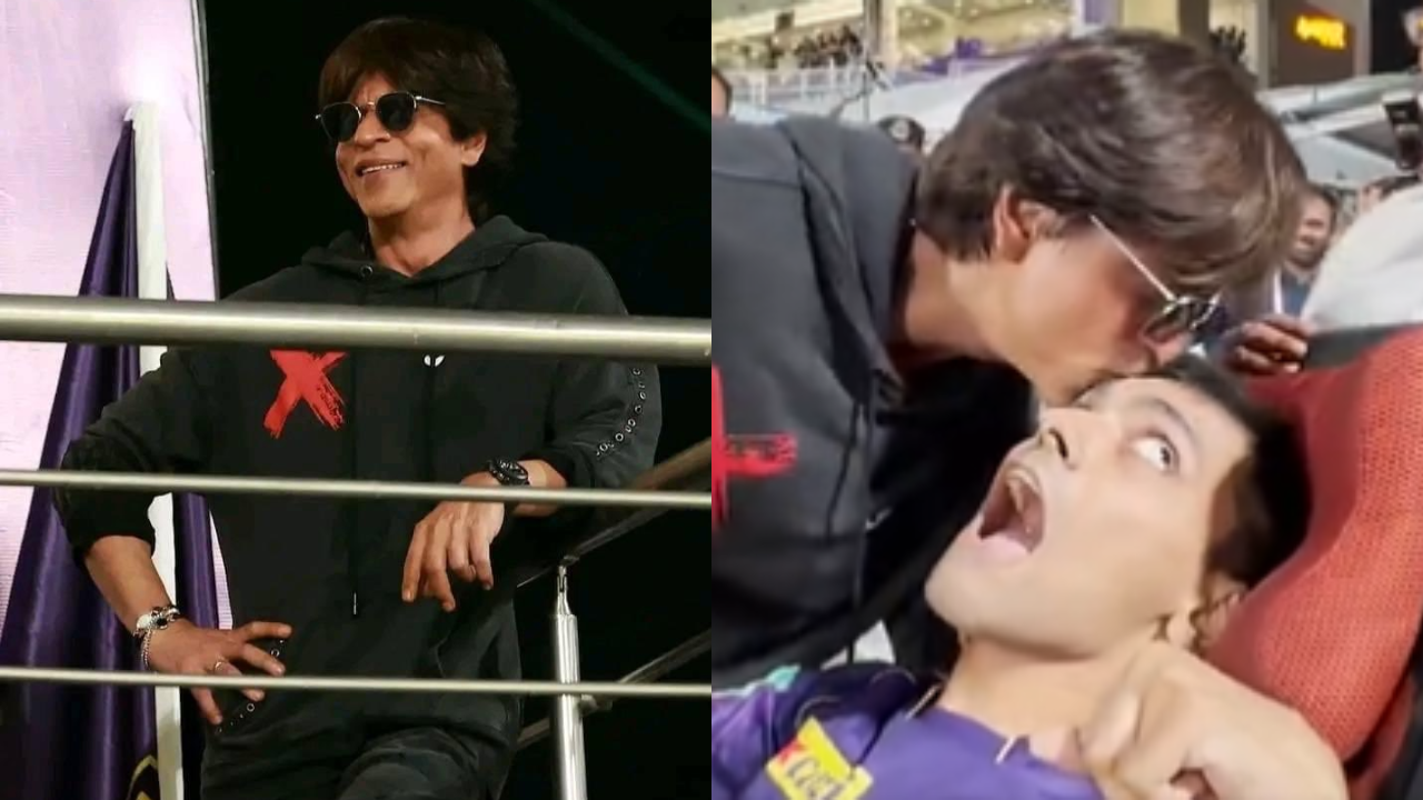 Shah Rukh Khan Meets Specially-Abled KKR Fan Harshul