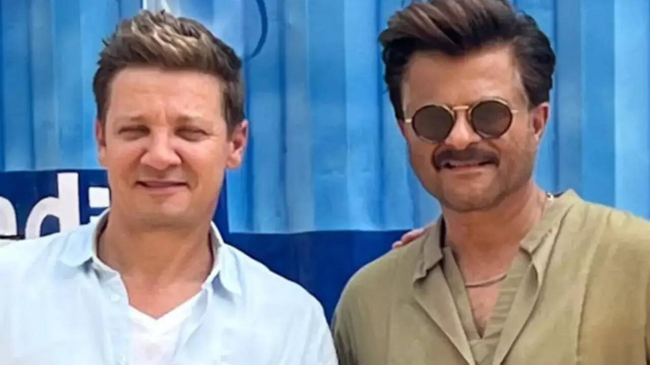 Anil Kapoor and Jeremy Renner in Rennervations