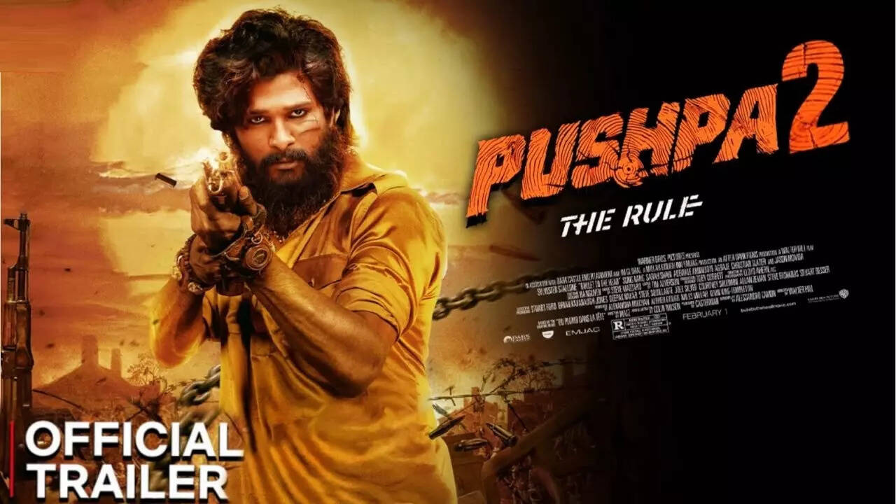 Pushpa 2 The Rule Movie Official Teaser Video on Youtube Out