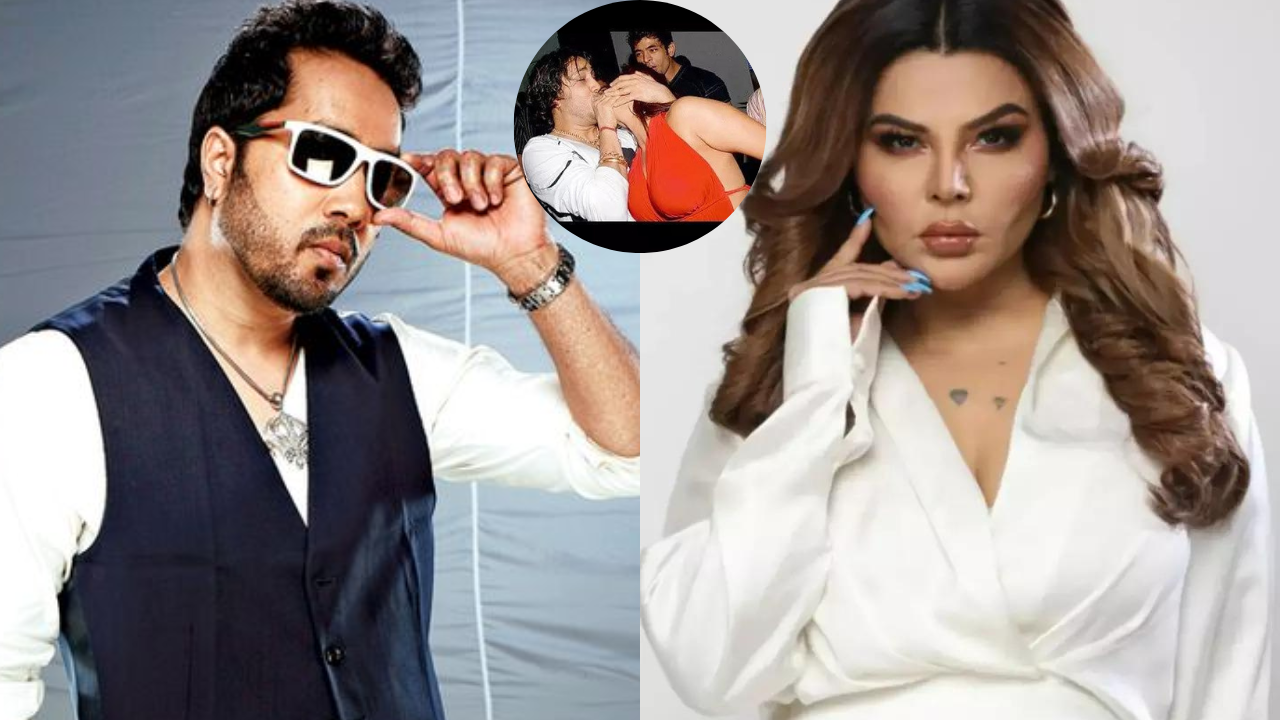 Mika Singh-Rakhi Sawant Kiss Scandal