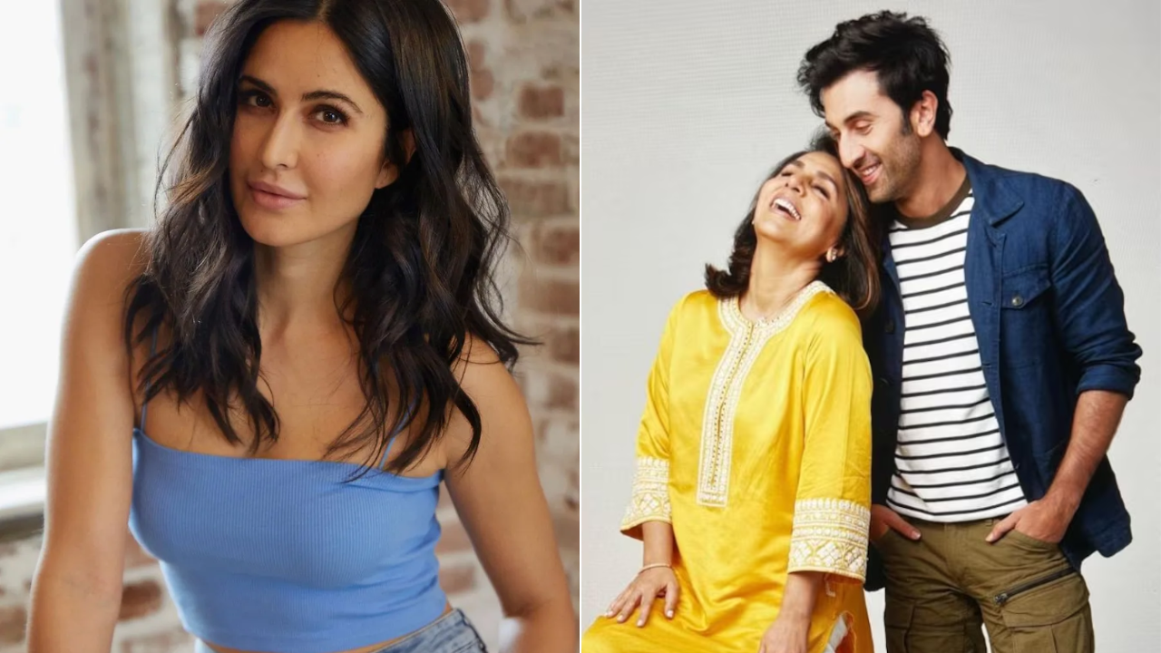 Katrina Kaif, Neetu Kapoor, Ranbir Kapoor