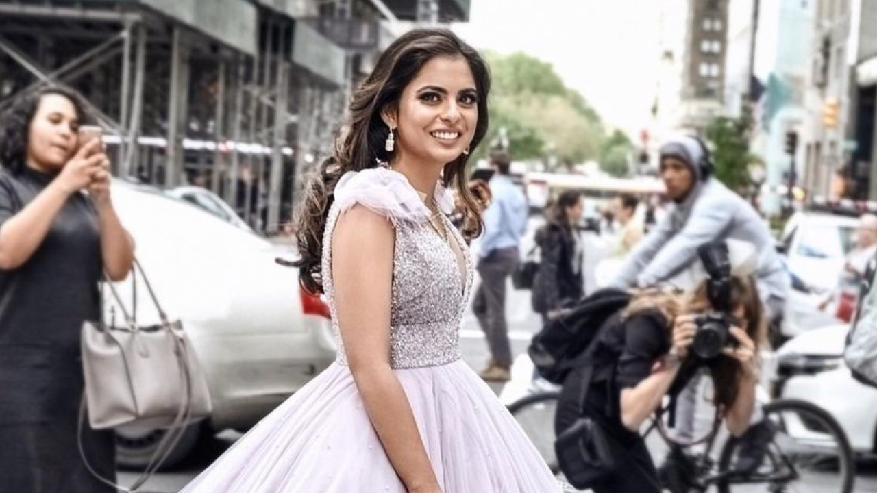 Isha Ambani in Prabal Gurung For Met Gala