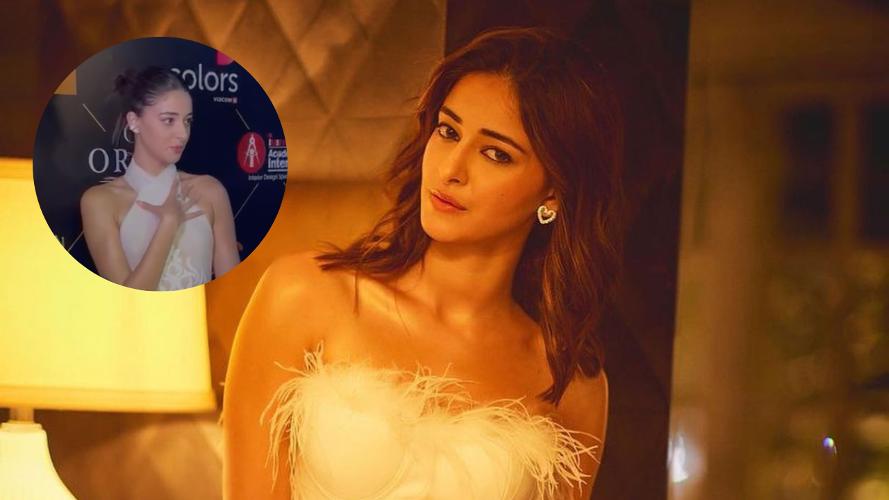 Femina Miss India 2023 Ananya Panday Looks Like A Fairy In Chic White Gown