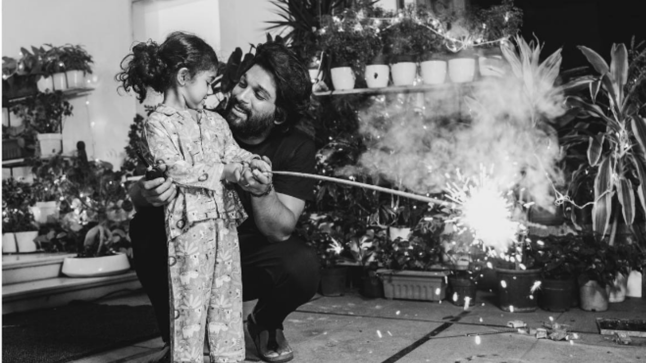 Allu Arjun drops cute video with daughter