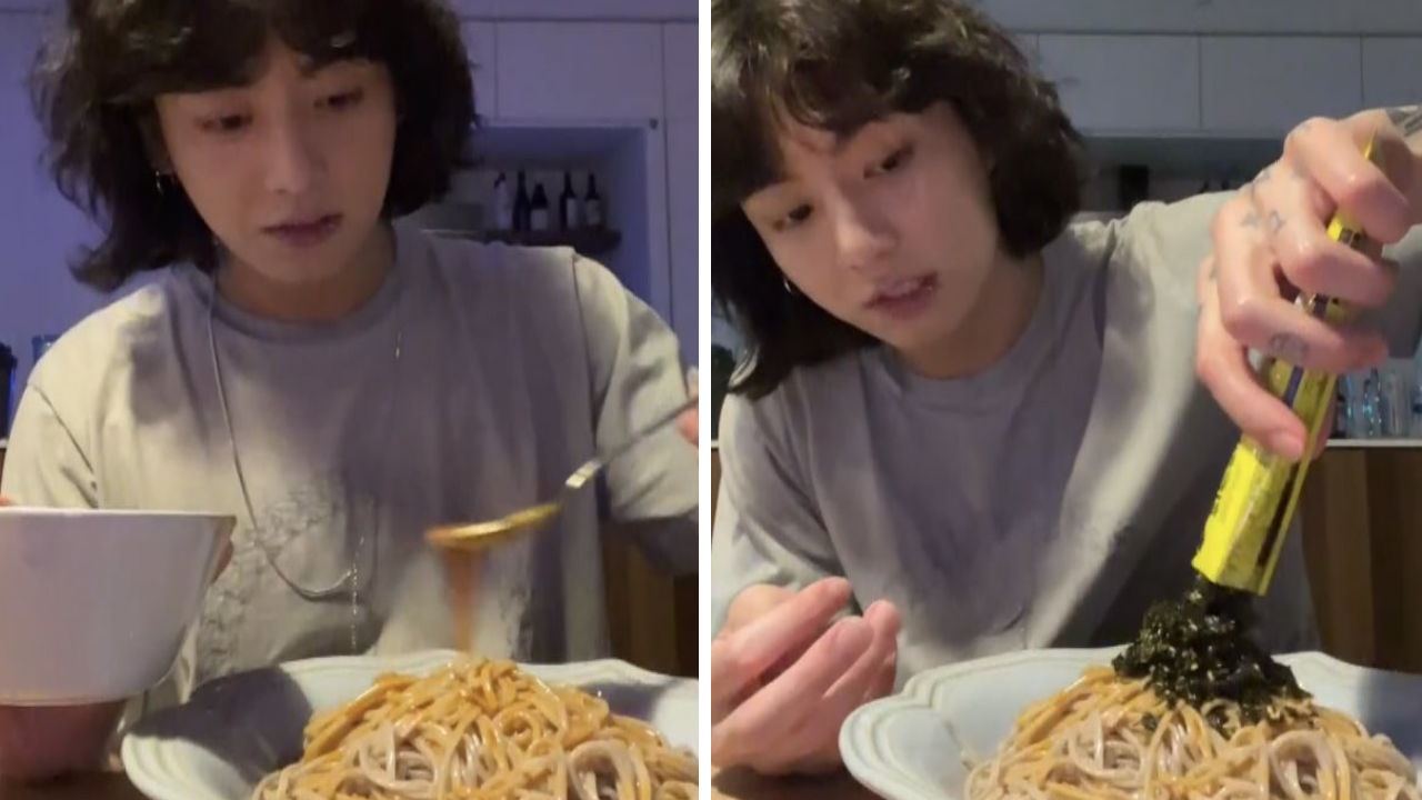 Jungkook drops delicious noodle recipe