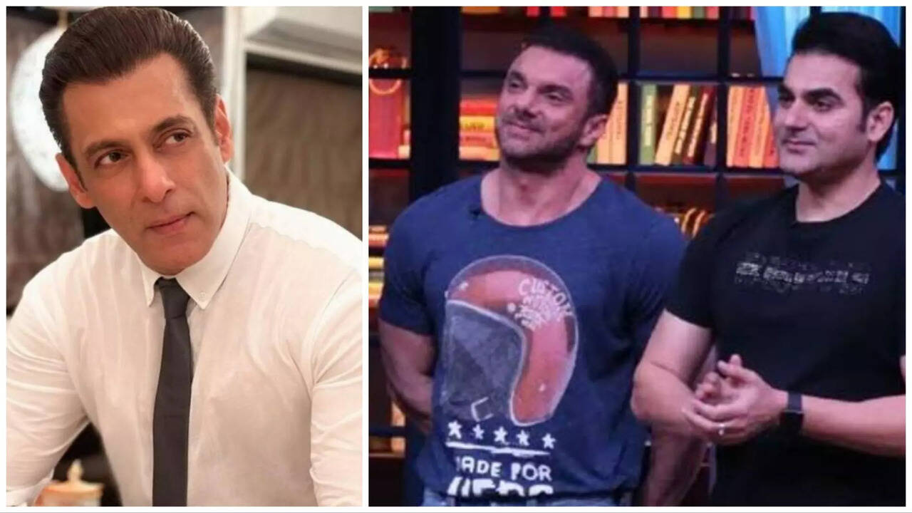 Arbaaz Khan Salman Khan and Sohail Khan